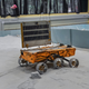 A prototype of the Chandrayaan-2’s rover undergoing tests.